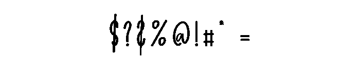 Love Ring Font OTHER CHARS