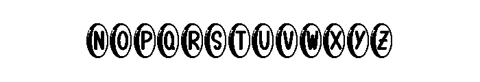 Love Ring Font LOWERCASE