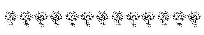 Love  Roses Font UPPERCASE