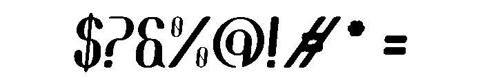 Love Sheotcin Font OTHER CHARS