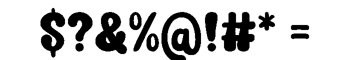 Love Shore Font OTHER CHARS