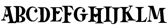 Love Signal Font UPPERCASE