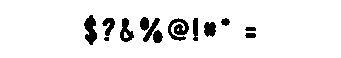 Love Someone Font OTHER CHARS