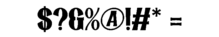 Love Time Regular Font OTHER CHARS