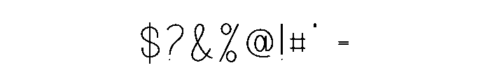 Love Vacation Font OTHER CHARS