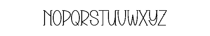 Love Vacation Font UPPERCASE