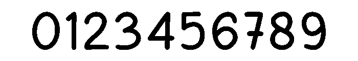 Love Wiggle Font OTHER CHARS
