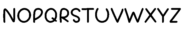 Love Wiggle Font UPPERCASE