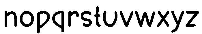 Love Wiggle Font LOWERCASE