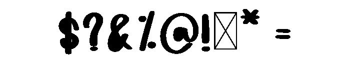 Love XOXO Font OTHER CHARS