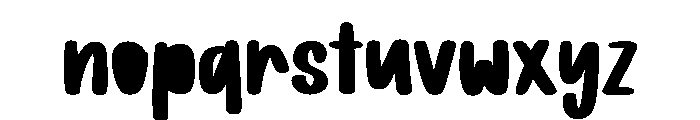 Love XOXO Font LOWERCASE