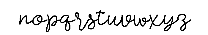 Love You Honey Script Font LOWERCASE