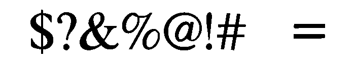 Love bow Font OTHER CHARS