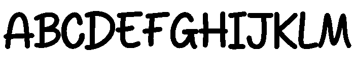 Love cat footprints FONT