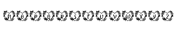LoveChristmasRegular Font UPPERCASE