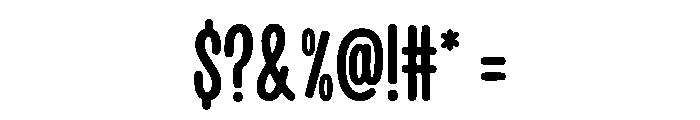 Loveberry Bold Font OTHER CHARS