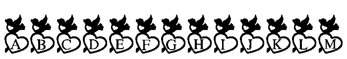 Lovebound Doves FONT