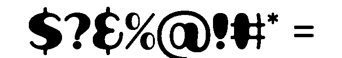 Loved Choice Font OTHER CHARS