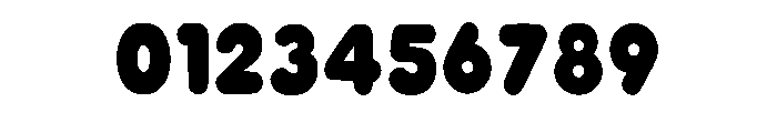 Loved Chuncky Regular Font OTHER CHARS