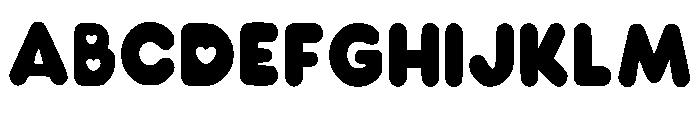 Loved Chuncky Regular FONT