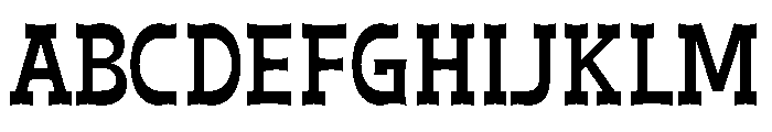 Loved Cowboy Regular Font UPPERCASE