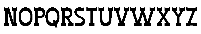Loved Cowboy Regular Font UPPERCASE