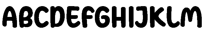 Loved Design Font UPPERCASE