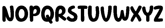 Loved Design Font UPPERCASE