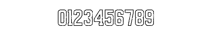 Loved Outline Regular Font OTHER CHARS