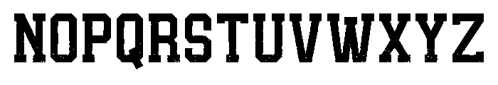 Loved Strong Regular Font LOWERCASE