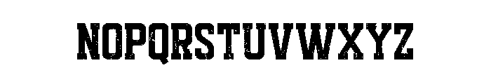 Loved Texture Regular Font LOWERCASE