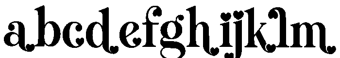 Loveheart Serif FONT