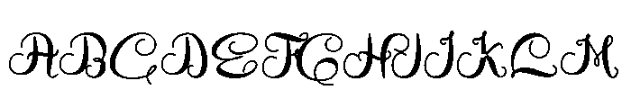 Lovelle Font UPPERCASE