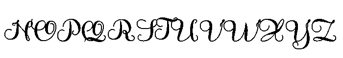 Lovelle Font UPPERCASE