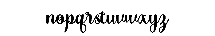 Lovelle Font LOWERCASE