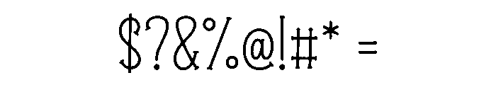 Loveloop Font OTHER CHARS
