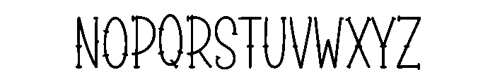 Loveloop Font UPPERCASE
