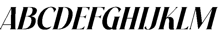 Lovely Amelia Italic Font UPPERCASE