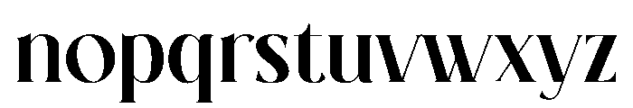 Lovely Amelia Regular Font LOWERCASE