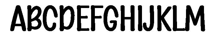 Lovely Barbie Regular Font UPPERCASE