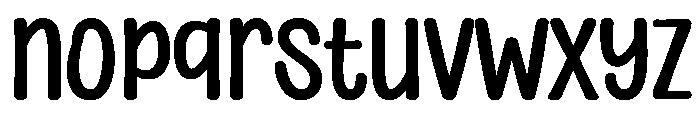 Lovely Barbie Regular Font LOWERCASE