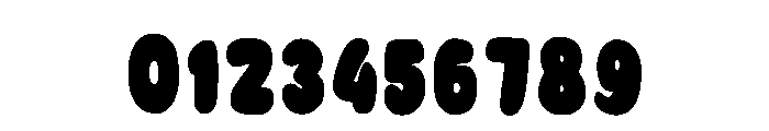 Lovely Bubble Regular Font OTHER CHARS