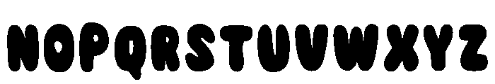 Lovely Bubble Regular Font LOWERCASE