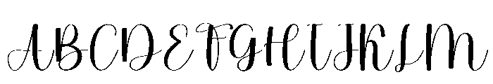 Lovely Chistmas Font UPPERCASE