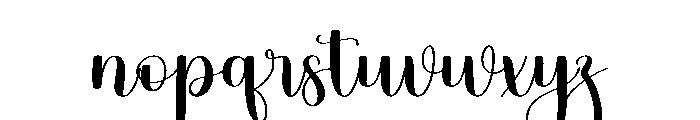 Lovely Chistmas Font LOWERCASE