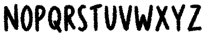 Lovely Days Rough Font UPPERCASE