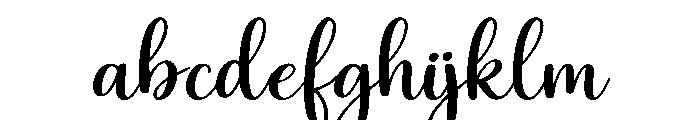 Lovely Hand Script FONT
