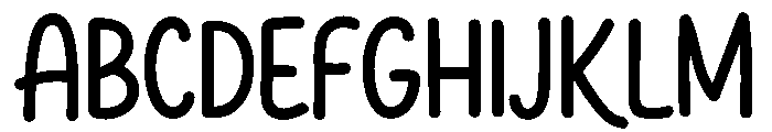 Lovely Handwritten Font UPPERCASE