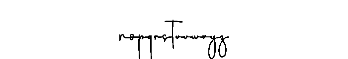 Lovely Handwrittern Font LOWERCASE