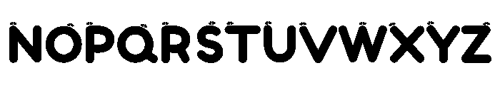 Lovely Hearties Font UPPERCASE